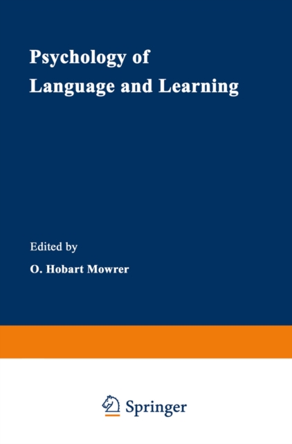 Psychology of Language and Learning, PDF eBook