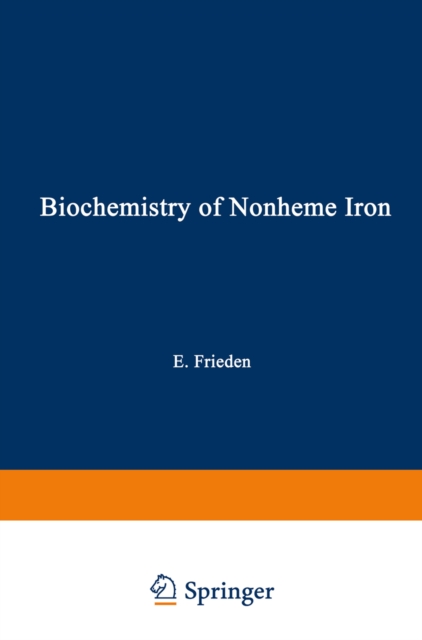 Biochemistry of Nonheme Iron, PDF eBook