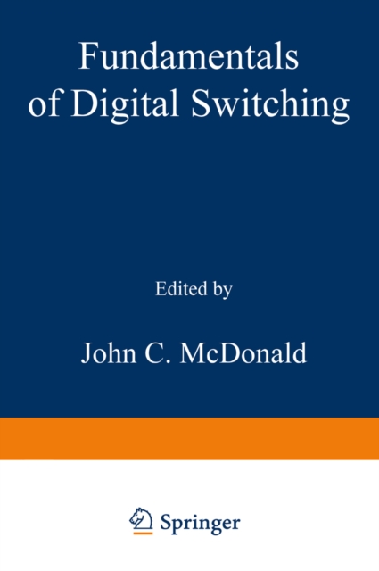Fundamentals of Digital Switching, PDF eBook