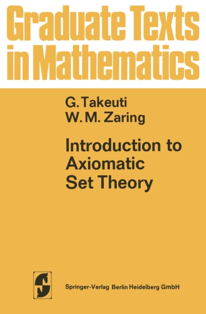 Introduction to Axiomatic Set Theory, PDF eBook