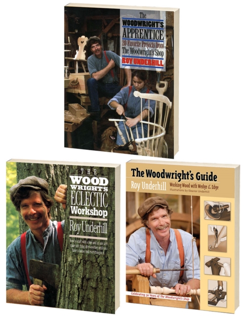 More of Roy Underhill's The Woodwright's Shop Classic Collection, Omnibus Ebook : Includes The Woodwright's Apprentice, The Woodwright's Eclectic Workshop, and The Woodwright's Guide, EPUB eBook
