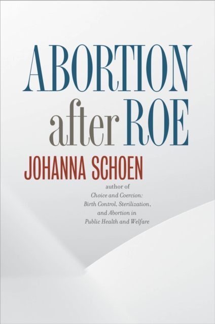 Abortion after Roe : Abortion after Legalization, EPUB eBook