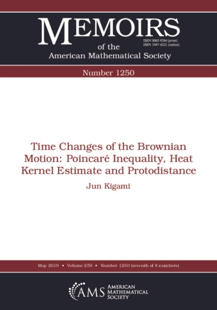 Time Changes of the Brownian Motion : Poincare Inequality, Heat Kernel Estimate and Protodistance, PDF eBook