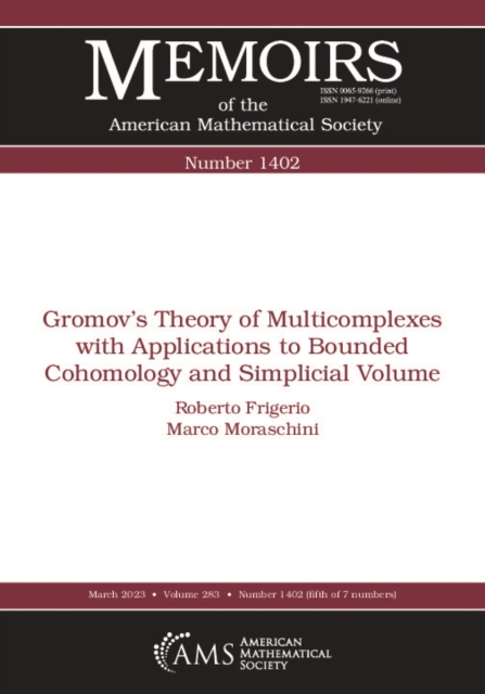 Gromov's Theory of Multicomplexes with Applications to Bounded Cohomology and Simplicial Volume, PDF eBook