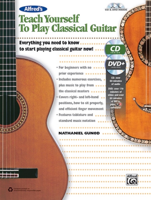 Alfred's Teach Yourself to Play Classical Guitar, Undefined Book