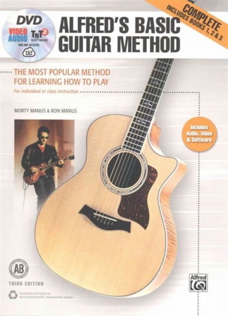 ALFRED'S BASIC GUITAR METHOD 3RD EDITION, Paperback Book