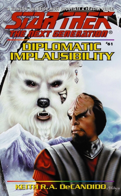 Diplomatic Implausibility : Star Trek The Next Generation: Tng#61, EPUB eBook