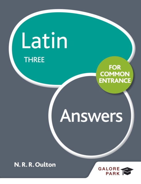 Latin for Common Entrance Three Answers, EPUB eBook