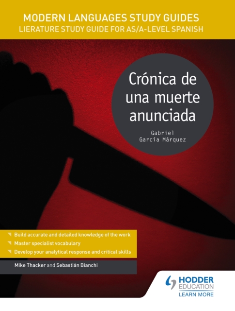 Modern Languages Study Guides: Cr nica de una muerte anunciada : Literature Study Guide for AS/A-level Spanish, EPUB eBook