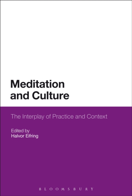 Meditation and Culture : The Interplay of Practice and Context, EPUB eBook