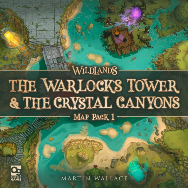 Wildlands: Map Pack 1 : The Warlock's Tower & The Crystal Canyons, Game Book