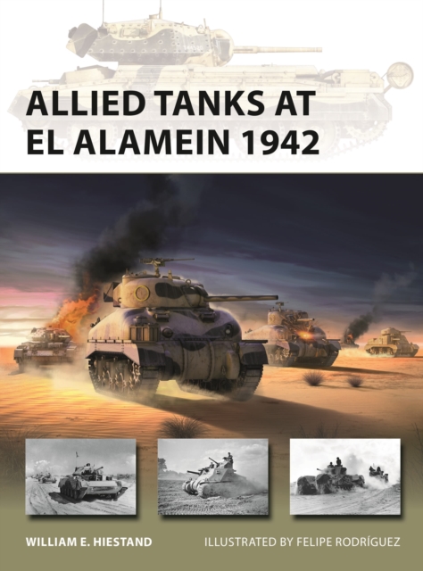 Allied Tanks at El Alamein 1942, Paperback / softback Book