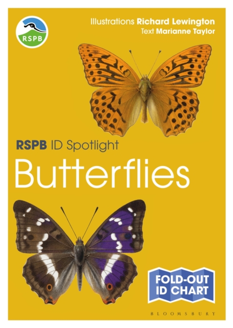 RSPB ID Spotlight - Butterflies, Fold-out book or chart Book