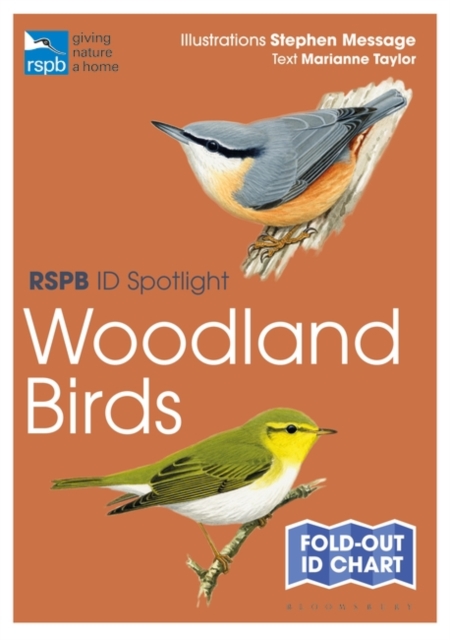 RSPB ID Spotlight - Woodland Birds, Fold-out book or chart Book