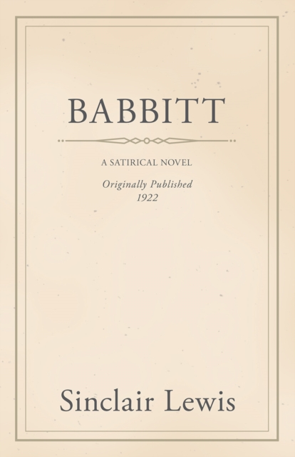 Babbitt, EPUB eBook