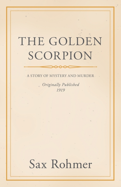 The Golden Scorpion, EPUB eBook