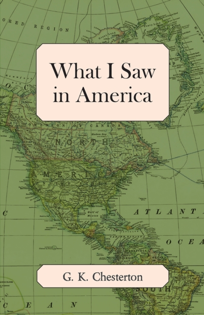 What I Saw in America, EPUB eBook