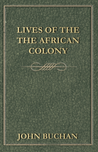 The African Colony, EPUB eBook