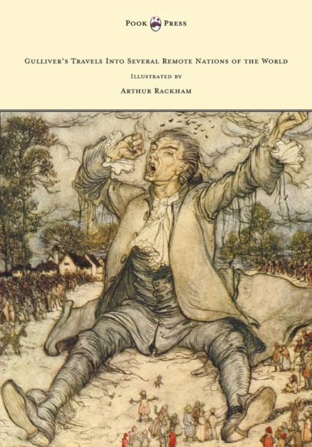 Gulliver's Travels Into Several Remote Nations of the World - Illustrated by Arthur Rackham, EPUB eBook