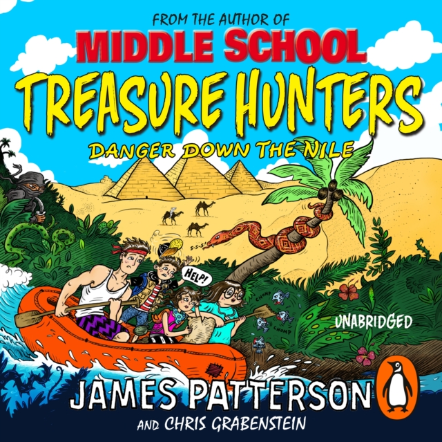Treasure Hunters: Danger Down the Nile : (Treasure Hunters 2), eAudiobook MP3 eaudioBook