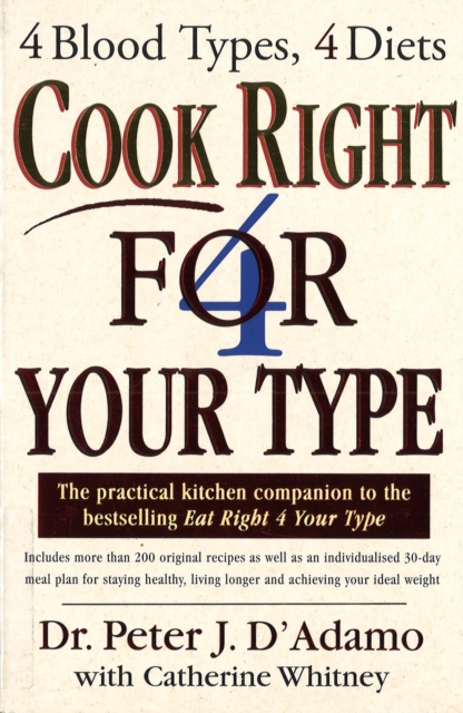 Cook Right 4 Your Type, EPUB eBook
