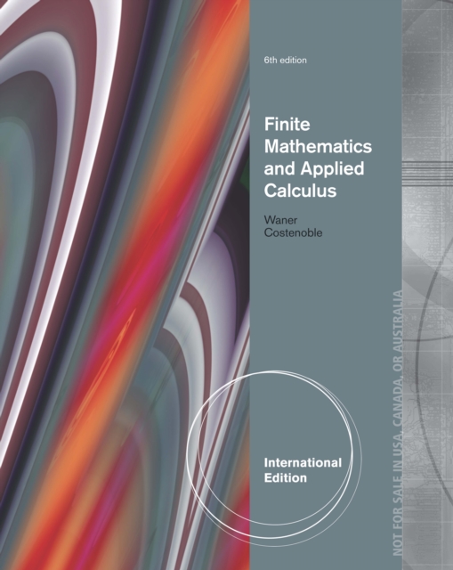 Finite Mathematics and Applied Calculus, International Edition, PDF eBook