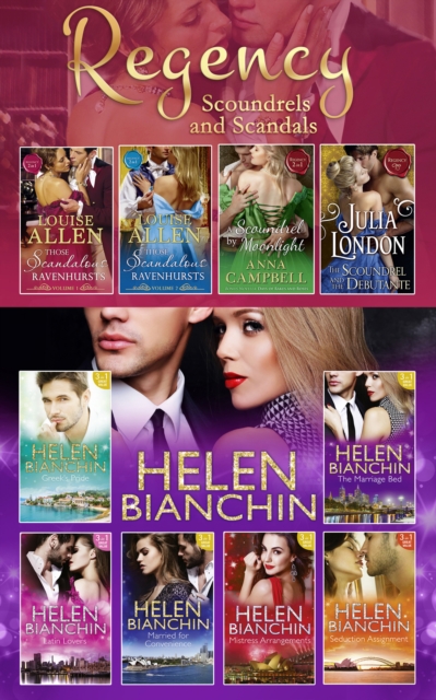 The Helen Bianchin And The Regency Scoundrels And Scandals Collections, EPUB eBook