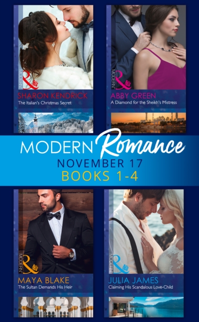 Modern Romance Collection: November 2017 Books 1 - 4, EPUB eBook