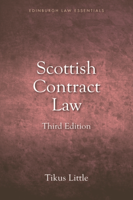 Scottish Contract Law Essentials, PDF eBook