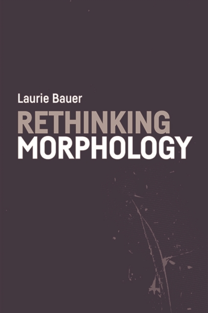Rethinking Morphology, EPUB eBook