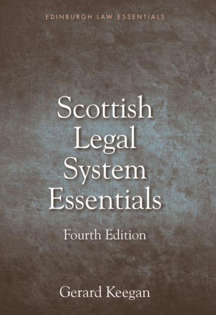 Scottish Legal System Essentials, 4th Edition, Paperback / softback Book