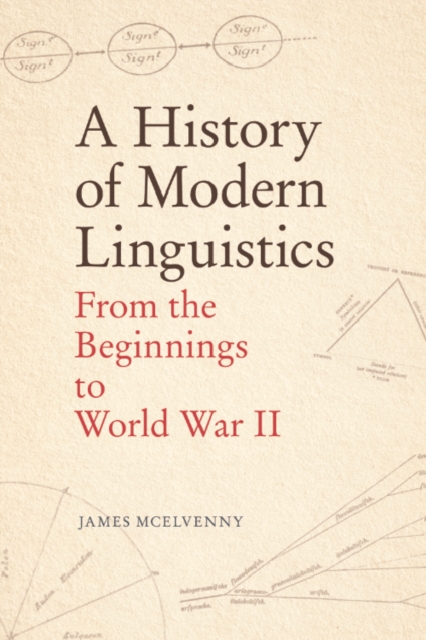 A History of Modern Linguistics : From the Beginnings to World War II, EPUB eBook