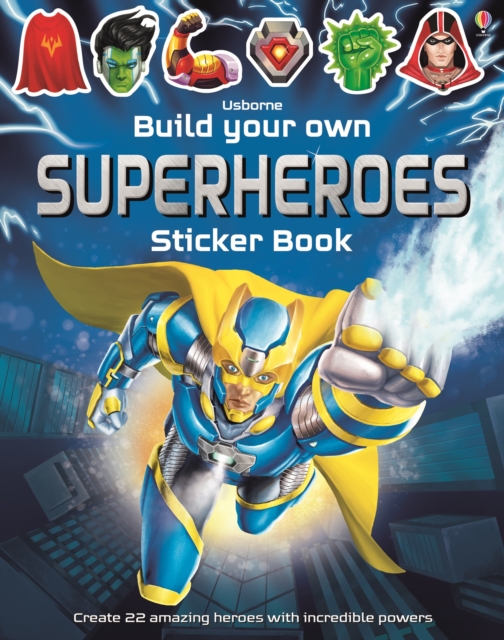 Build Your Own Superheroes Sticker Book, Paperback / softback Book