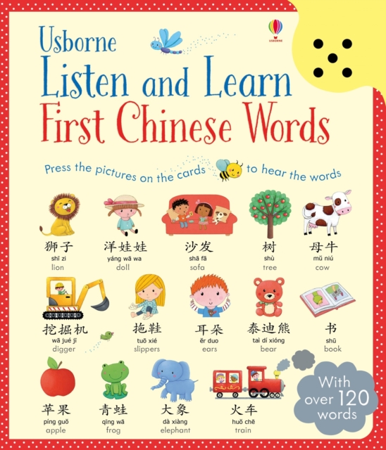 Listen and Learn First Chinese Words, Hardback Book