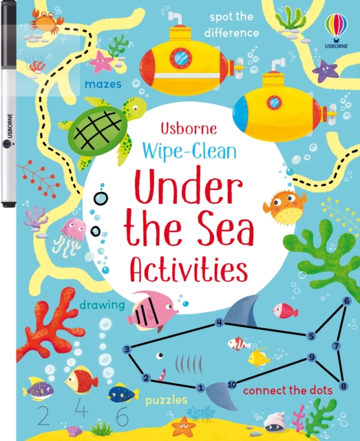 Wipe-Clean Under the Sea Activities, Paperback / softback Book
