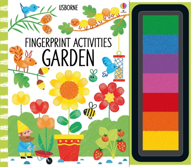 Fingerprint Activities Garden, Spiral bound Book