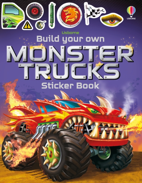 Build Your Own Monster Trucks Sticker Book, Paperback / softback Book