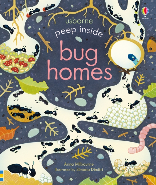 Peep Inside Bug Homes, Board book Book