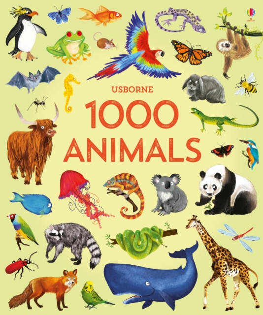 1000 Animals, Hardback Book