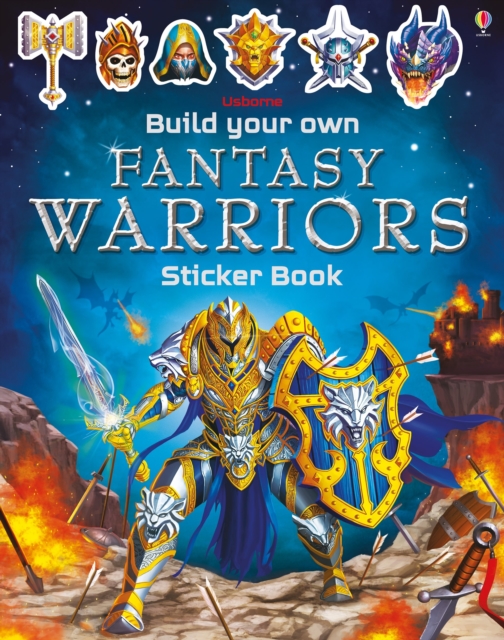 Build Your Own Fantasy Warriors Sticker Book, Paperback / softback Book