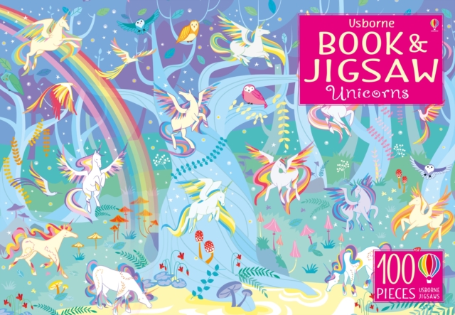 Usborne Book and Jigsaw Unicorns, Paperback / softback Book