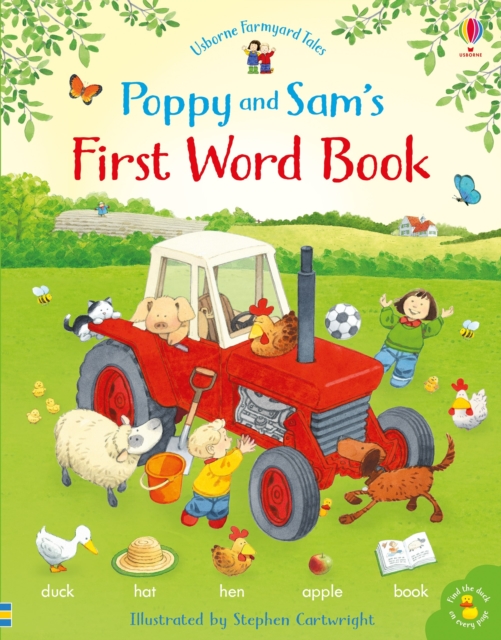 Poppy and Sam's First Word Book, Hardback Book