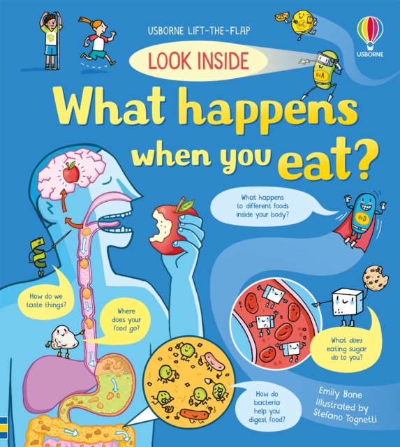 Look Inside What Happens When You Eat, Board book Book