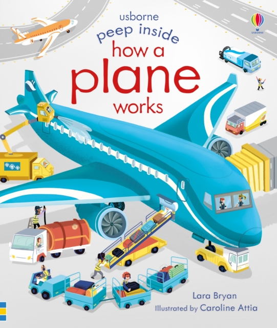 Peep Inside How a Plane Works, Board book Book