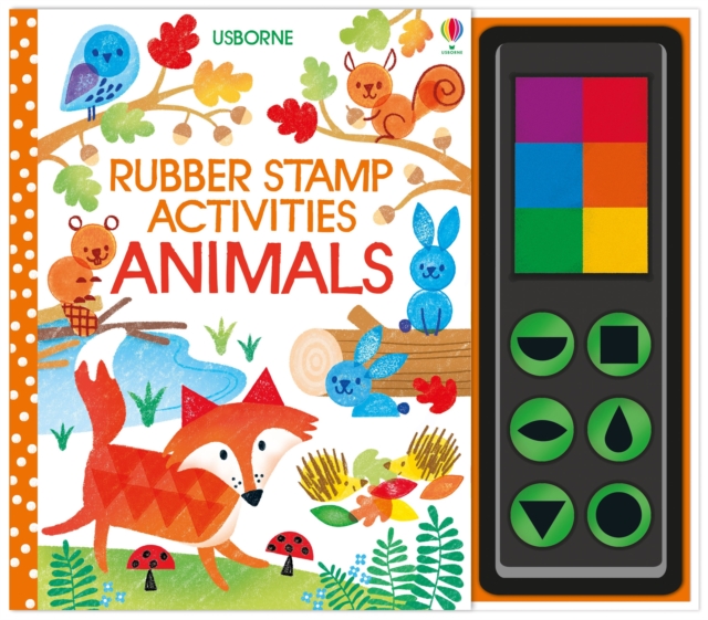 Rubber Stamp Activities Animals, Spiral bound Book