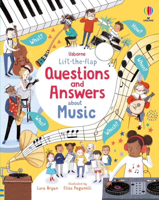 Lift-the-flap Questions and Answers About Music, Board book Book