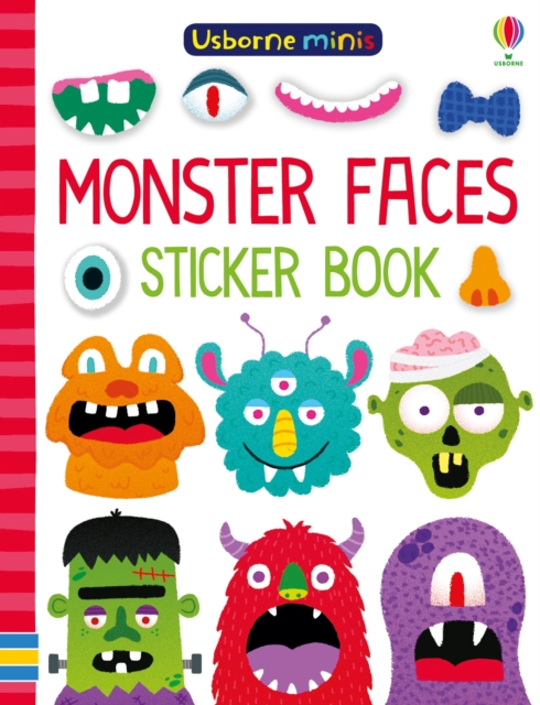 Monster Faces Sticker Book, Paperback / softback Book