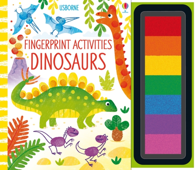 Fingerprint Activities Dinosaurs, Spiral bound Book