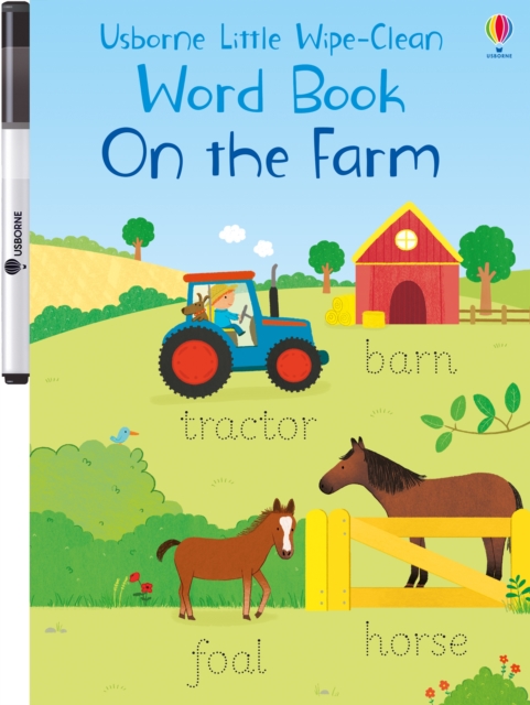 Little Wipe-Clean Word Book On the Farm, Paperback / softback Book