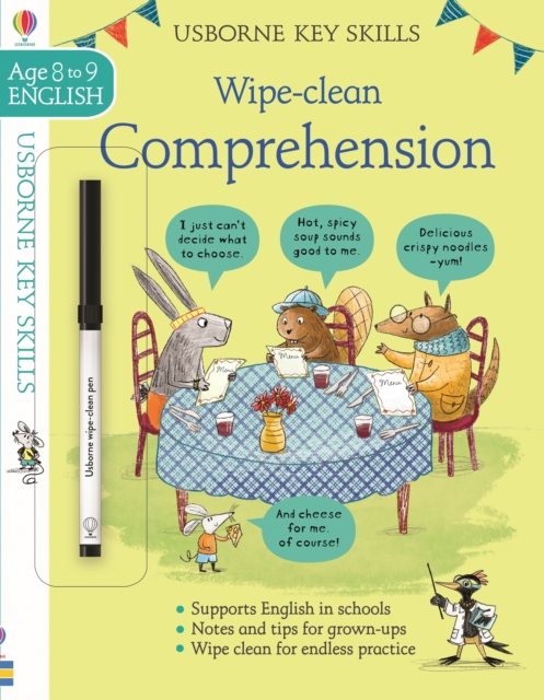 Wipe-Clean Comprehension 8-9, Paperback / softback Book